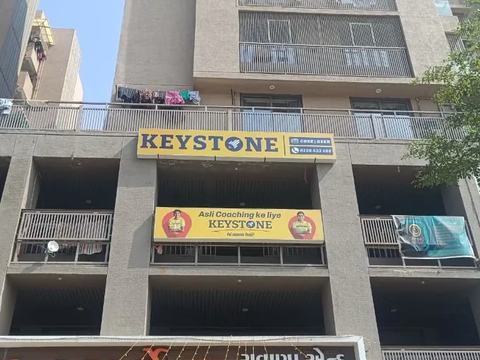 Keystone signage at Dharti Saket Heaven, New Ranip