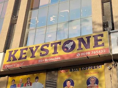 Keystone signage at Ashirwad Paras, Prahlad Nagar